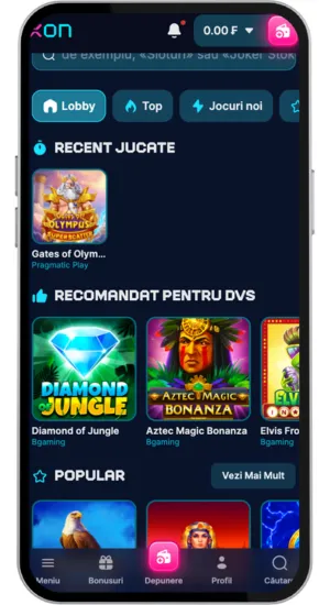 Începe să joci jocurile bonus